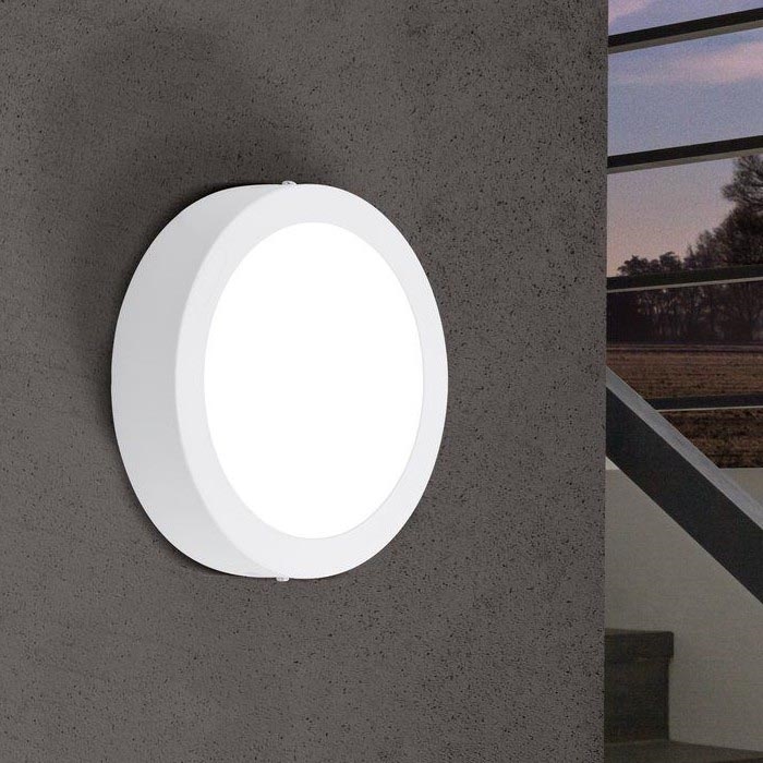 Eglo - Вуличний світлодіодний стельовий світильник LED/16,5W/230V IP44