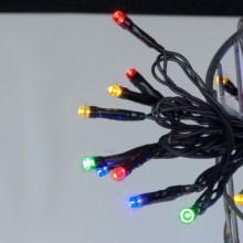 Eglo - Вулична різдвяна LED гірлянда 160xLED 26м IP44 кольорова