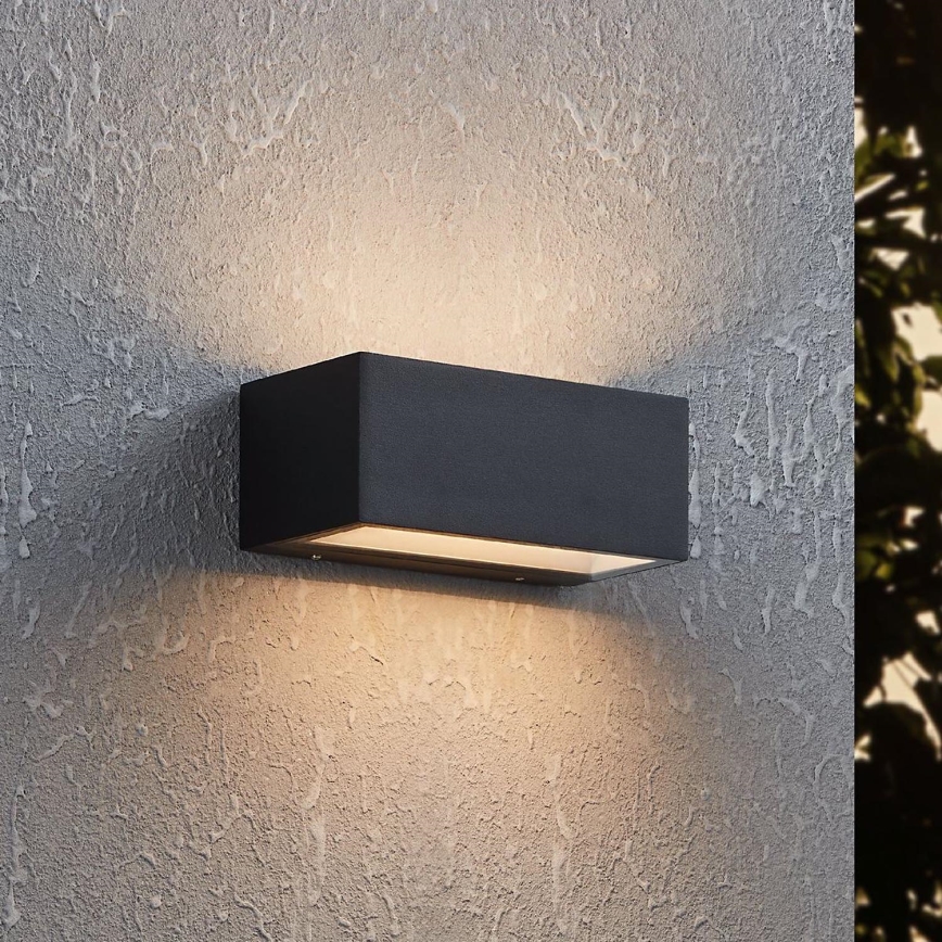 Eglo - Вуличний світлодіодний настінний світильник 2xLED/5W/230V IP65