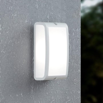 Eglo - Вуличний світлодіодний настінний світильник LED/10,5W/230V білий IP54