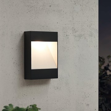 Eglo - Вуличний світлодіодний настінний світильник LED/10W/230V IP44