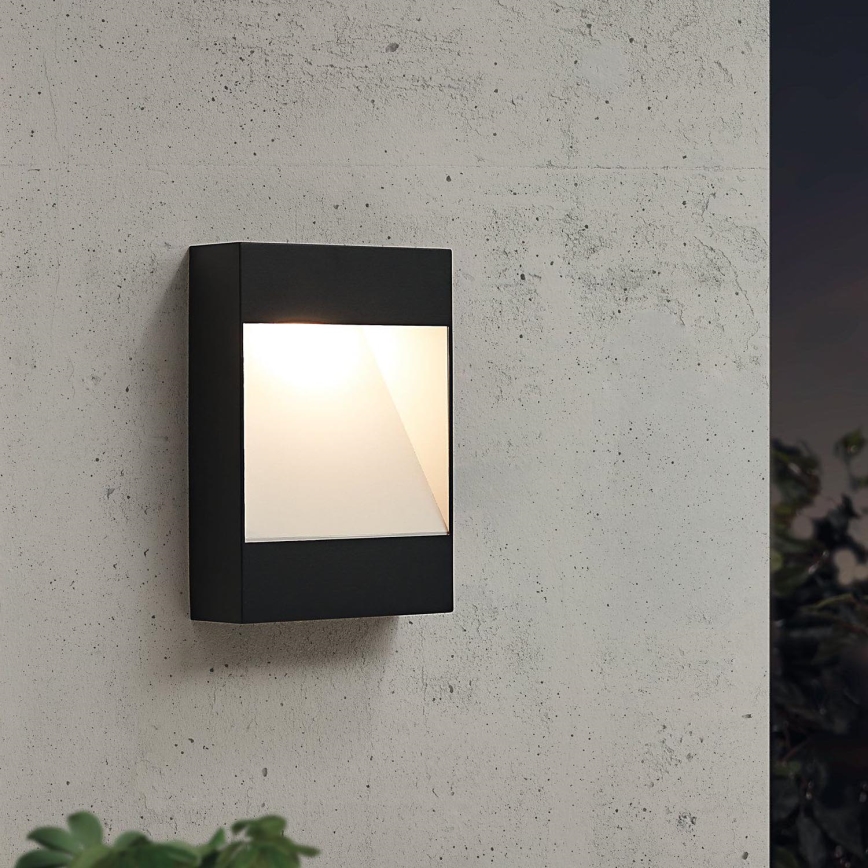 Eglo - Вуличний світлодіодний настінний світильник LED/10W/230V IP44