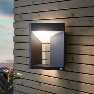 Eglo - Вуличний світлодіодний настінний світильник LED/10W/230V IP54
