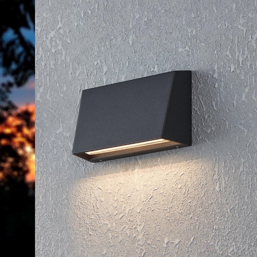 Eglo - Вуличний світлодіодний настінний світильник LED/9,5W/230V IP65
