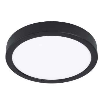 Eglo - Вуличний світлодіодний стельовий світильник LED/20,5W/230V IP44 чорний