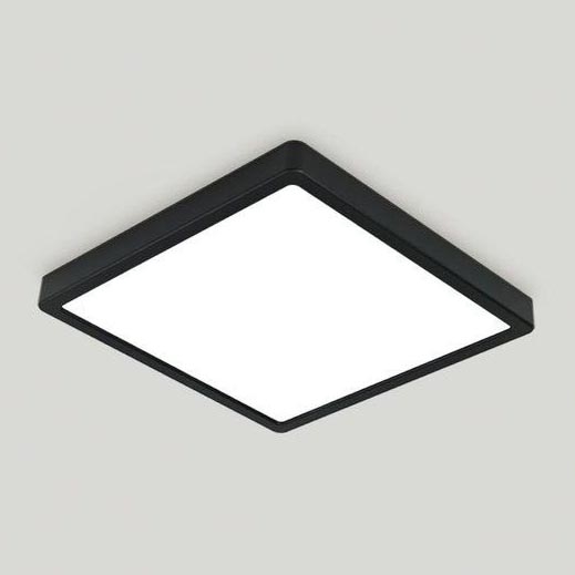 Eglo - Вуличний світлодіодний стельовий світильник LED/20,5W/230V IP44 чорний