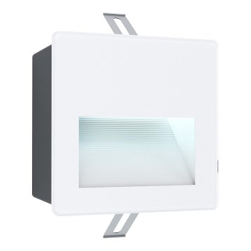 Eglo - Вуличний вбудований LED світильник LED/3,7W/230V IP65 білий