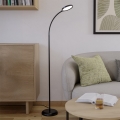 Егло - Затемнювана гнучка підлогова світлодіодна лампа/LED/5,5W/230V 2700/4000/6500K чорна
