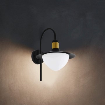 Eglo - Зовнішній настінний світильник 1xE27/60W/230V IP44