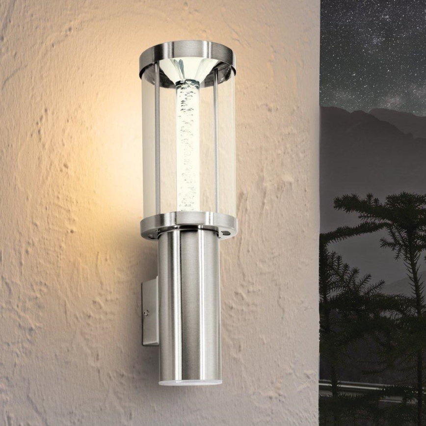 Eglo - Зовнішнє світлодіодне освітлення 1xGU10/3W + 1xLED/3,7W IP44