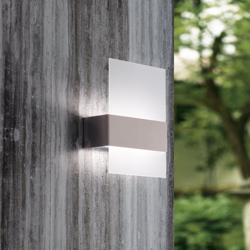 Eglo - Зовнішнє світлодіодне освітлення 2xLED/2,5W/230V IP44