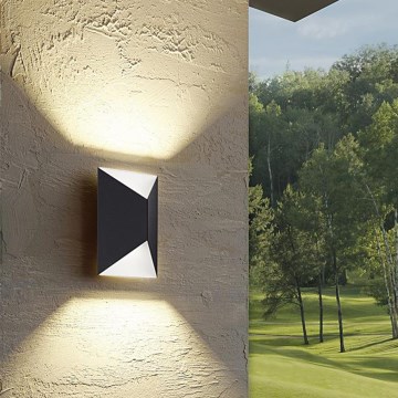 Eglo - Зовнішнє світлодіодне освітлення 2xLED/2,5W/230V IP44