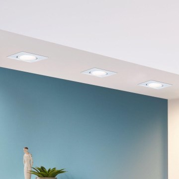Eglo - Комплект из 3 встраиваемых потолочных светильников PINEDA LED/4,9W/230V