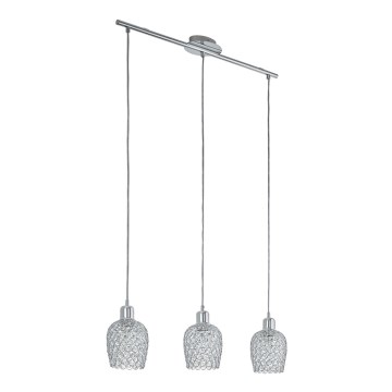 Eglo - Кришталева люстра 3xE27/60W/230V