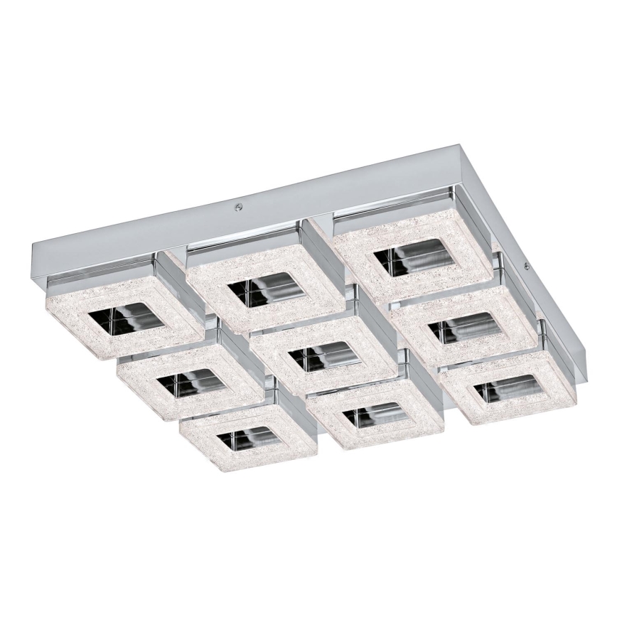 Eglo - Кришталевий стельовий світильник 9xLED/4W/230V