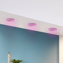 Eglo - КОМПЛЕКТ 3x светодиодных встраиваемых RGB-светильника для подвесного потолка FUEVA-C 3xLED/3W/230V