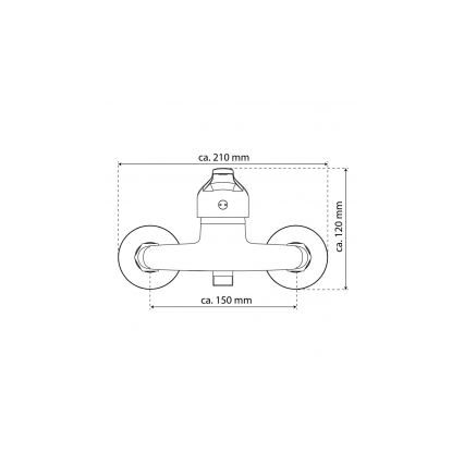 Eisl NI168CR - Смеситель для душа GRANDE VITA CLASSIC глянцевый хром