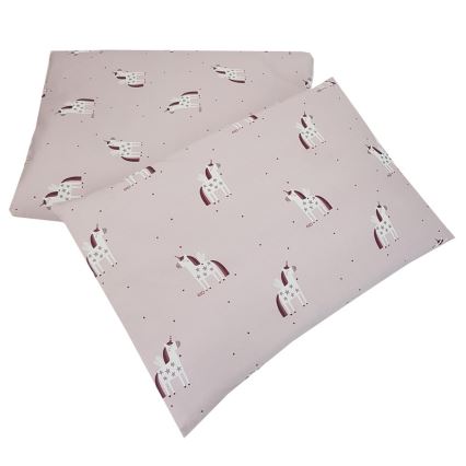 EKO - Бавовняна постільна білизна для дитячого ліжечка UNICORN 2-шт.