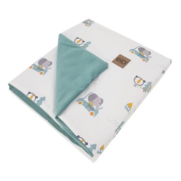 EKO - Бавовняна ковдра CARS 100x80 см