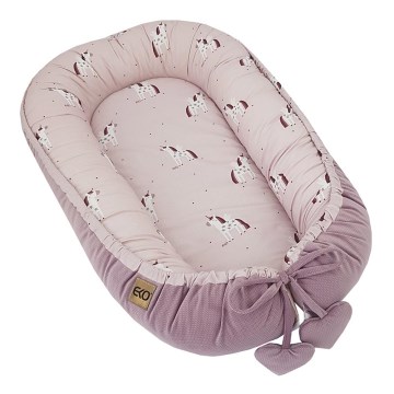 EKO - Бавовняне гніздечко для малюка UNICORN 90x60 см