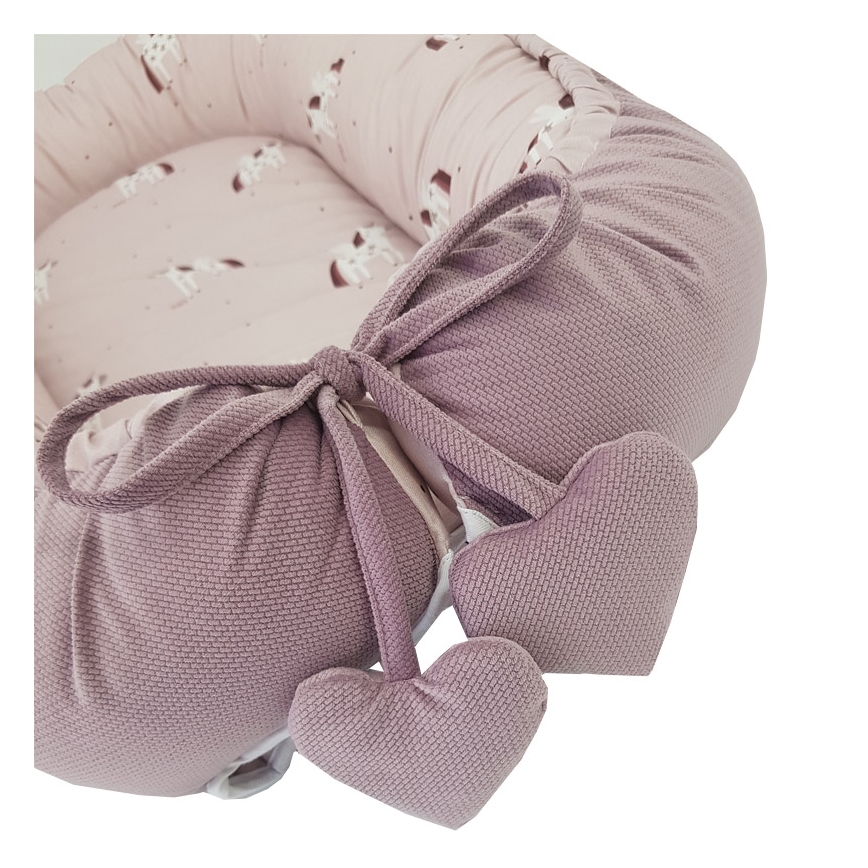 EKO - Бавовняне гніздечко для малюка UNICORN 90x60 см