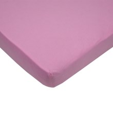 EKO - Водонепроницаемая простыня на резинке JERSEY 120x60 см розовый