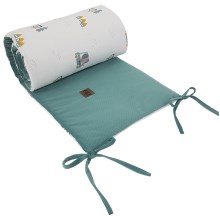 EKO - Защитный барьер для детской кроватки CARS 180 см