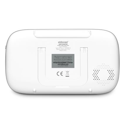 ELDONEX EBM-1010-WH - Няня з монітором 5V/2000 mAh