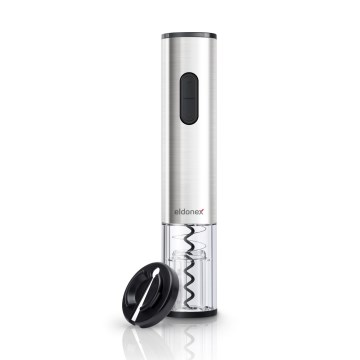 ELDONEX EWO-2200-SL - Электрический винный штопор 4xAA матовый хром