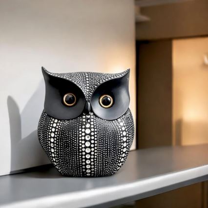 Елегантна настільна прикраса, 15 см — чорна