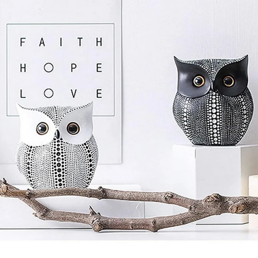 Елегантна настільна прикраса, 15 см — чорна