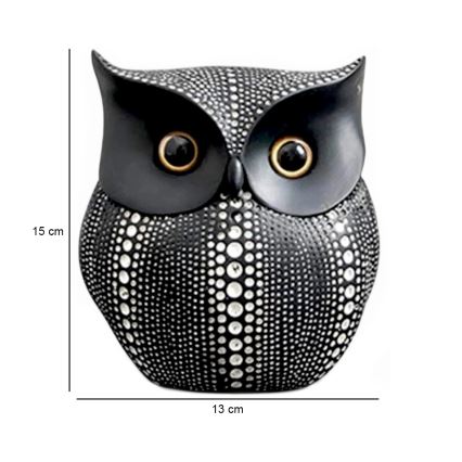 Елегантна настільна прикраса, 15 см — чорна