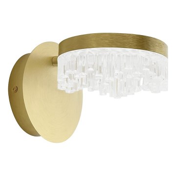 Елегантний настінний світильник LED/4W/230V, золотистий