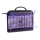 Электрическая ловушка для насекомых со светодиодной подсветкой UV/2W/230V черная