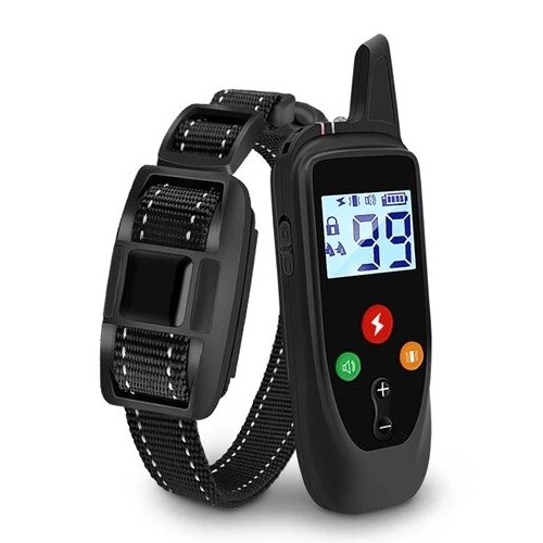 Электрический ошейник для дрессировки собак 52 см 500 м 3,7V 300 mAh IP67