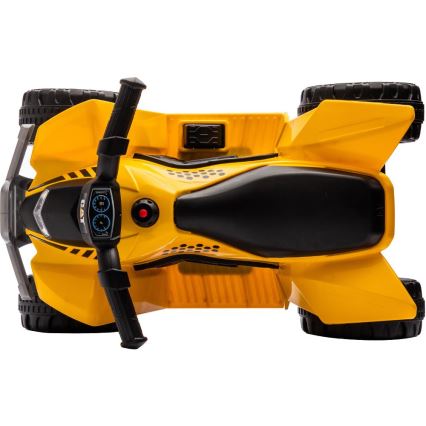Электрический quad bike CAT 30W/4000 mAh желтая/черная