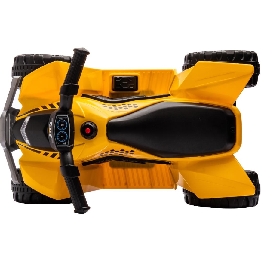 Электрический quad bike CAT 30W/4000 mAh желтая/черная