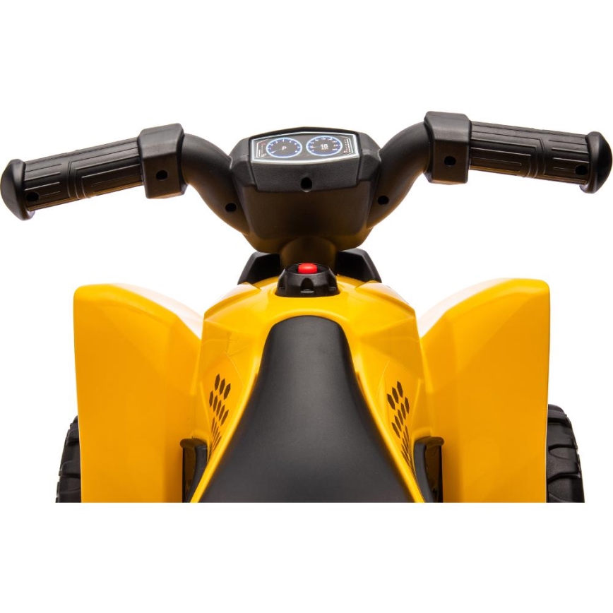 Электрический quad bike CAT 30W/4000 mAh желтая/черная
