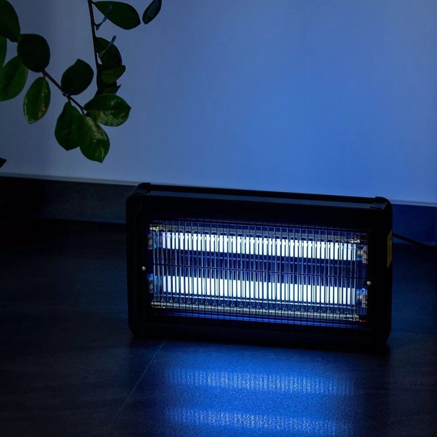 Электрический уничтожитель насекомых 2x10W/230V 100 м²