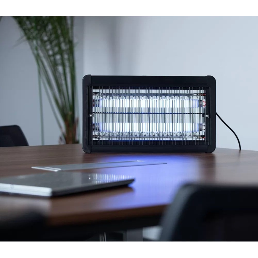 Электрический уничтожитель насекомых 2x10W/230V 100 м²