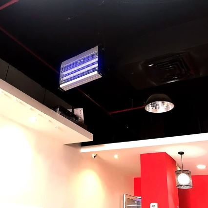 Электрический уничтожитель насекомых 2x10W/230V 80 м²