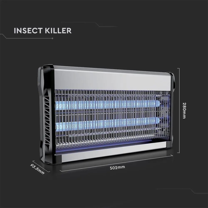 Электрический уничтожитель насекомых 2x15W/230V 100 м2