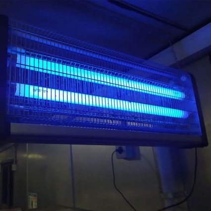 Электрический уничтожитель насекомых 2x20W/230V 150 м²