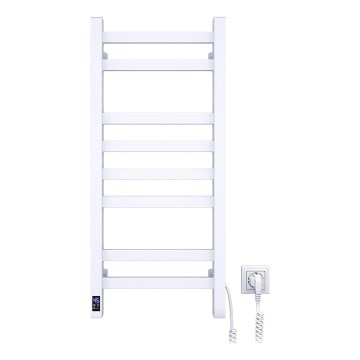 Электрический полотенцесушитель с термостатом AVANGARD, 105 Вт, 80×36 см, белый, правый