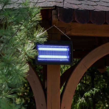 Электрический уничтожитель насекомых 2x10W/230V 100 м²