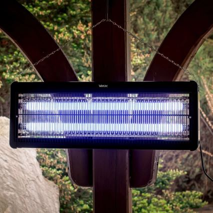 Електрична пастка для комах 2x20W/230V 180 м²