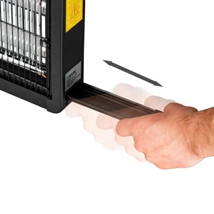 Електрична пастка для комах 2x20W/230V 180 м²