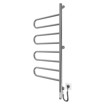 Електрична поворотна сушарка для рушників TRISTAR 105W/230V 100x44,5cm IP44 нержавіюча сталь/полірований хром