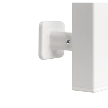 Електрична рушникосушка з термостатом FORTIS 155 Вт 80x48 см IP44 біла права