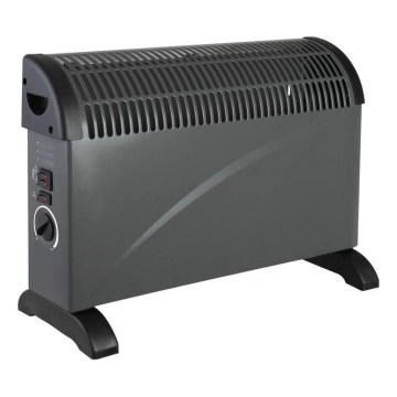 Електричний обігрівач/конвектор SONDO 750/1250/2000W/230V чорний